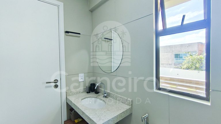 Flat no Açores - Pé na Areia de Tamandaré (A22)