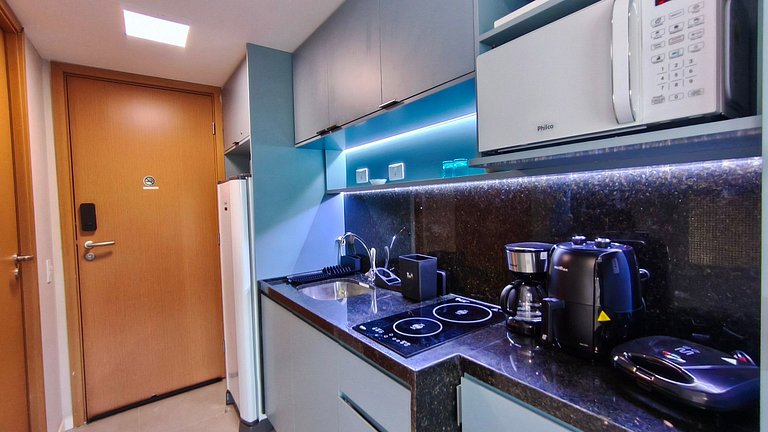 Carneiros | Flat Completo e Climatizado (D229)