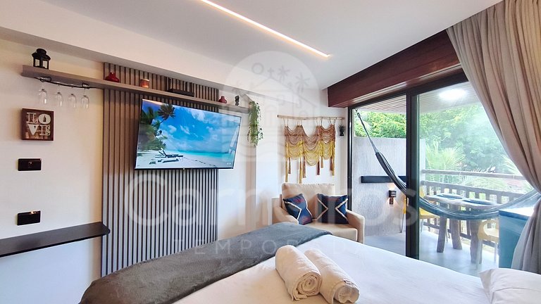 Studio no Carneiros Atlântico - Beira-Mar (D133)