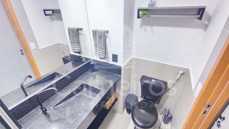 Studio no Carneiros Atlântico - Beira-Mar (D133)