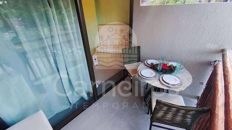 Studio no Carneiros Atlântico - Beira-Mar (D125)