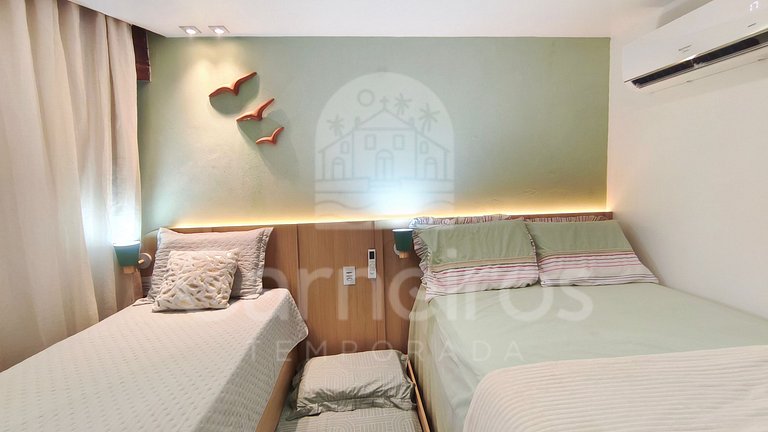 Studio no Carneiros Atlântico - Beira-Mar (D125)