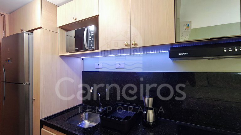 Studio no Carneiros Atlântico - Beira-Mar (D125)