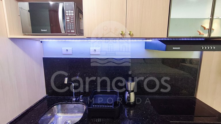 Studio no Carneiros Atlântico - Beira-Mar (D125)