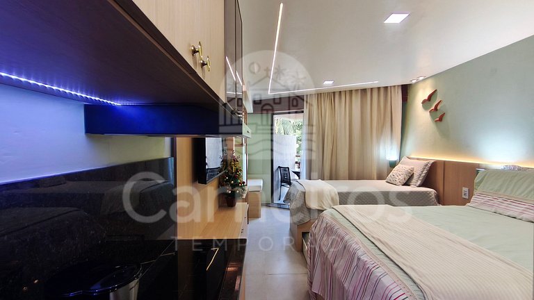 Studio no Carneiros Atlântico - Beira-Mar (D125)