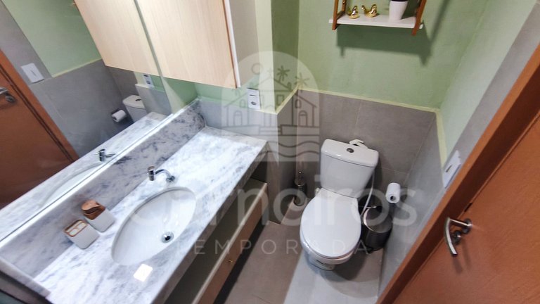 Studio no Carneiros Atlântico - Beira-Mar (D125)