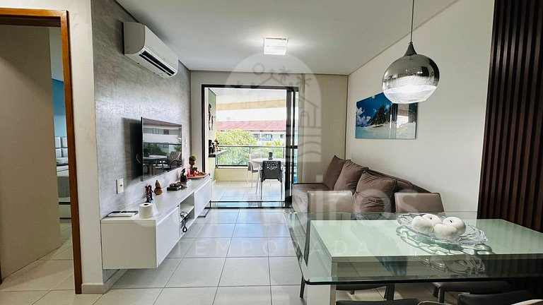 Flat 1 Quarto no Carneiros Beach Resort (C19-E)