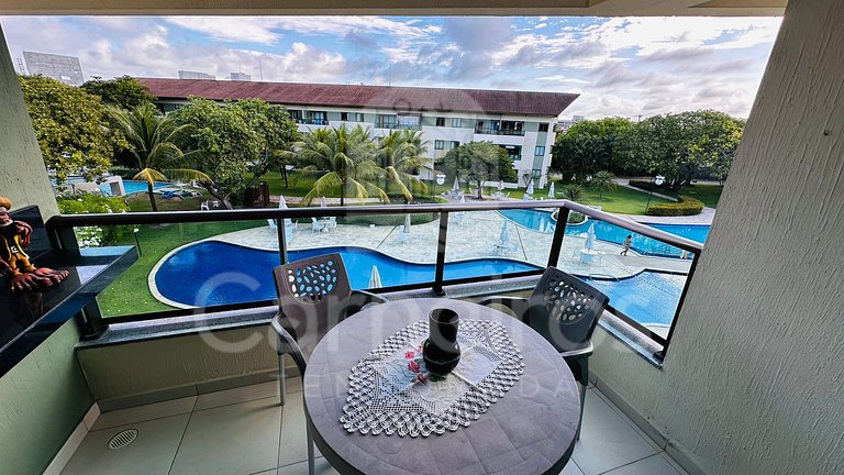 Flat 1 Quarto no Carneiros Beach Resort (C19-E)