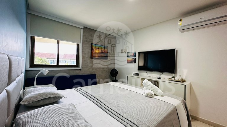 Flat 1 Quarto no Carneiros Beach Resort (C19-E)