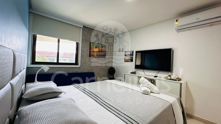Flat 1 Quarto no Carneiros Beach Resort (C19-E)