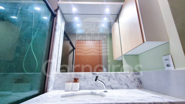 Studio no Carneiros Atlântico - Beira-Mar (D125)