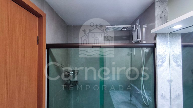 Studio no Carneiros Atlântico - Beira-Mar (D125)