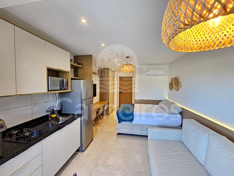 Flat na Praia dos Carneiros c/ Jacuzzi (X03-4)