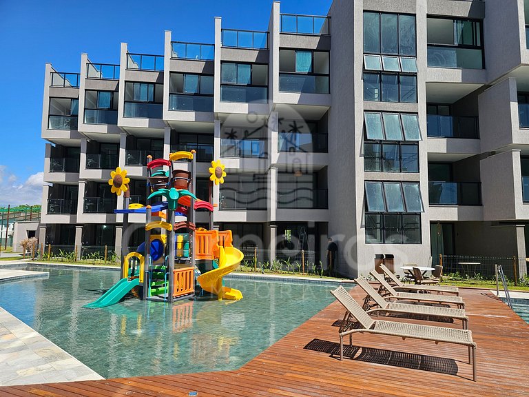 Studio Novo - Praia dos Carneiros-À beira-mar(A08-D)