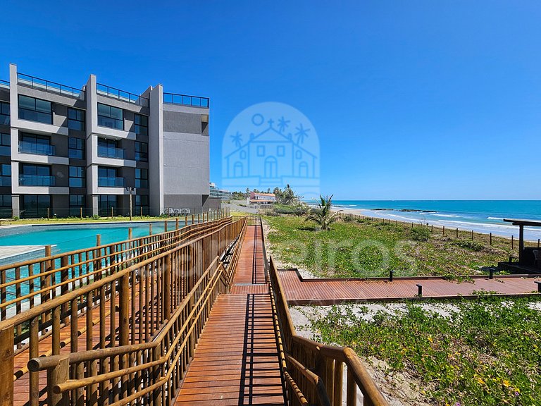 Studio com Vista Mar Lateral - Nomar Beach (A08-D)