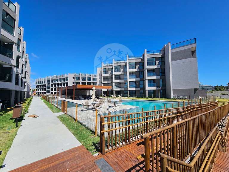 Studio com Vista Mar Lateral - Nomar Beach (A08-D)