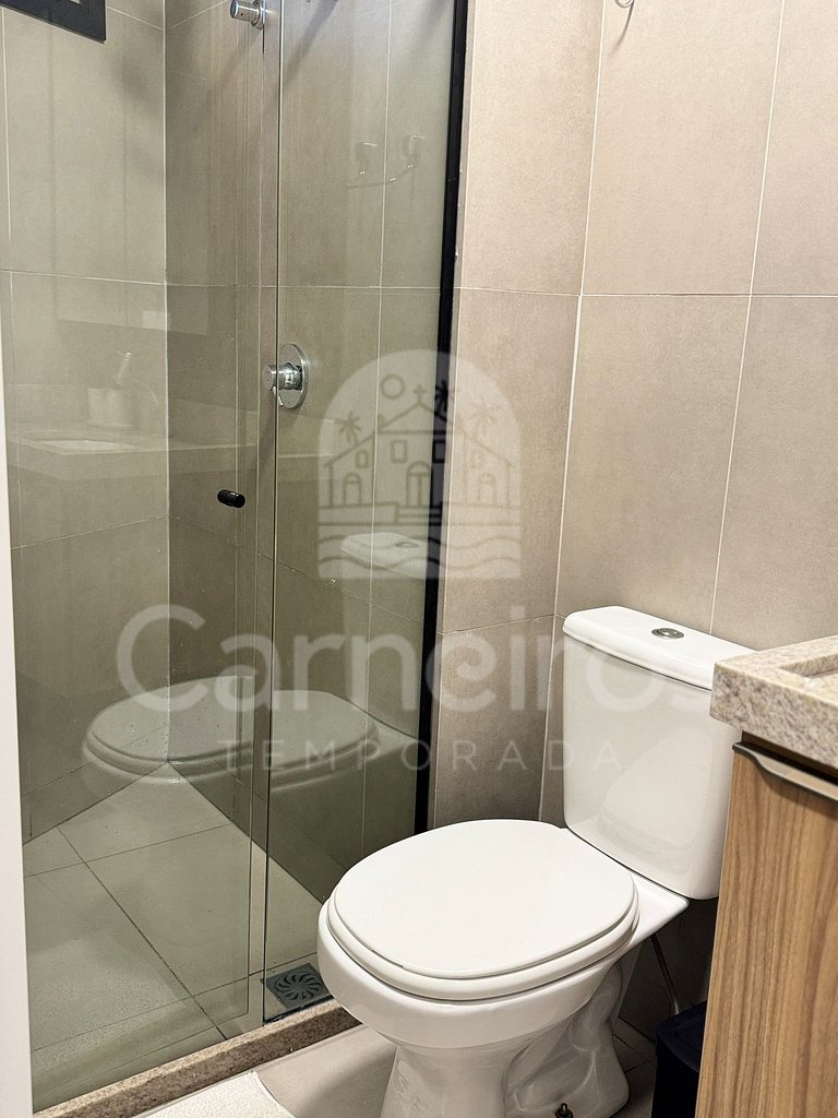 Studio Completo com Vista Mar Lateral (A08-D)