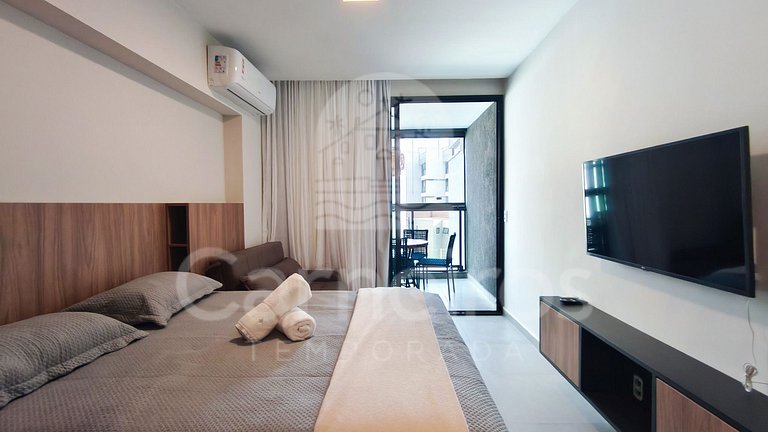 Studio Novo - Praia dos Carneiros-À beira-mar(A08-D)