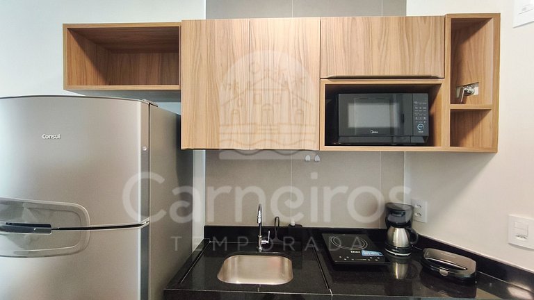 Studio com Vista Mar Lateral - Nomar Beach (A08-D)