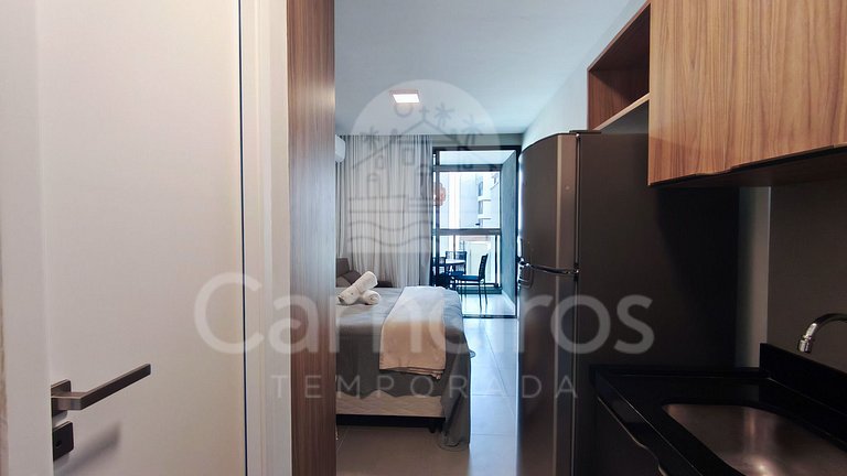 Studio Novo - Praia dos Carneiros-À beira-mar(A08-D)