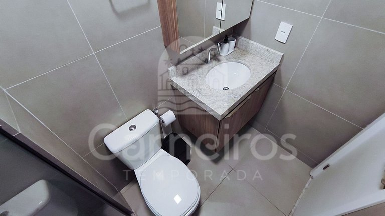 Studio Novo - Praia dos Carneiros-À beira-mar(A08-D)