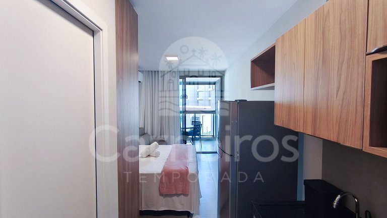 Studio Novo - Praia dos Carneiros-À beira-mar(A09-D)