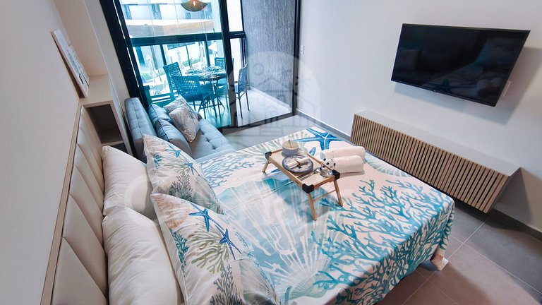 Studio Novo - Praia dos Carneiros-À beira-mar(A10-D)