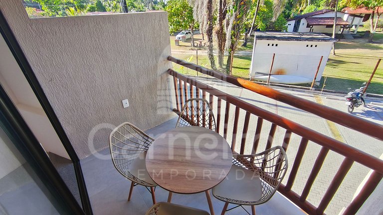 Studio no Carneiros Atlântico - Pé na areia (D113)