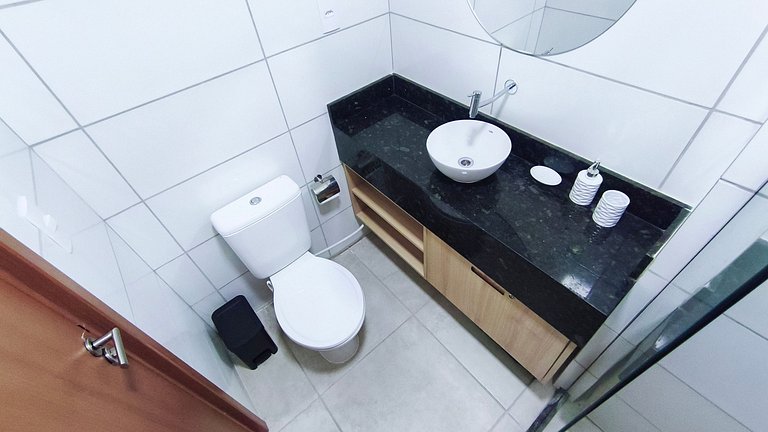 Carneiros | Studio p/ Casal | Max Suítes (A17-2)