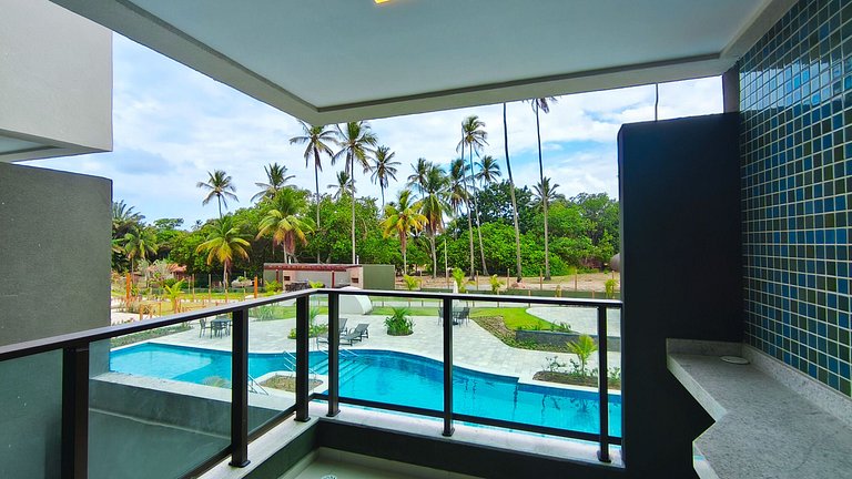 Carneiros | 1 QT | Vista para Piscina (A08-C)