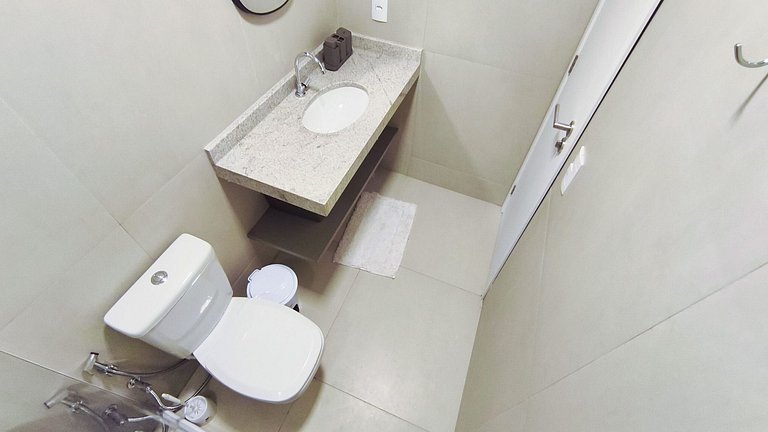 Carneiros | 1 QT | Vista para Piscina (A08-C)