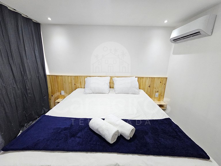 Flat Térreo Carneiros Atlântico - Beira Mar (D003)