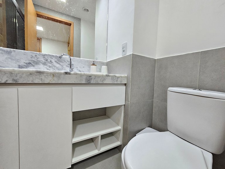 Carneiros Atlântico | Flat Térreo Equipado