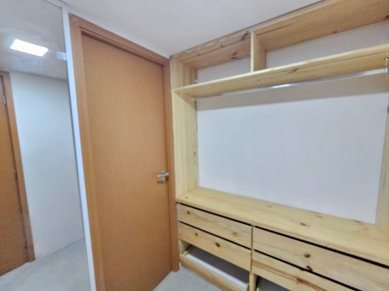 Carneiros Atlântico | Flat Térreo Equipado