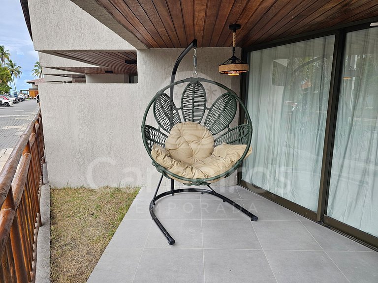 Flat Térreo Carneiros Atlântico - Beira Mar (D003)