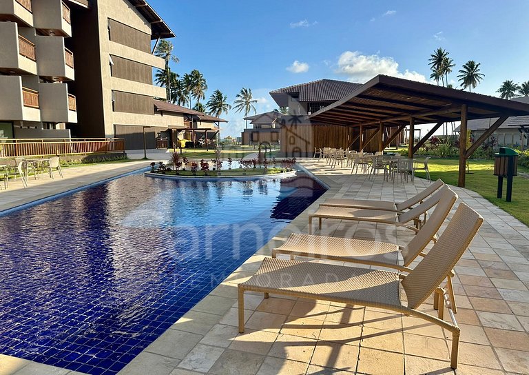 Studio no Carneiros Atlântico - Beira-Mar (D133)