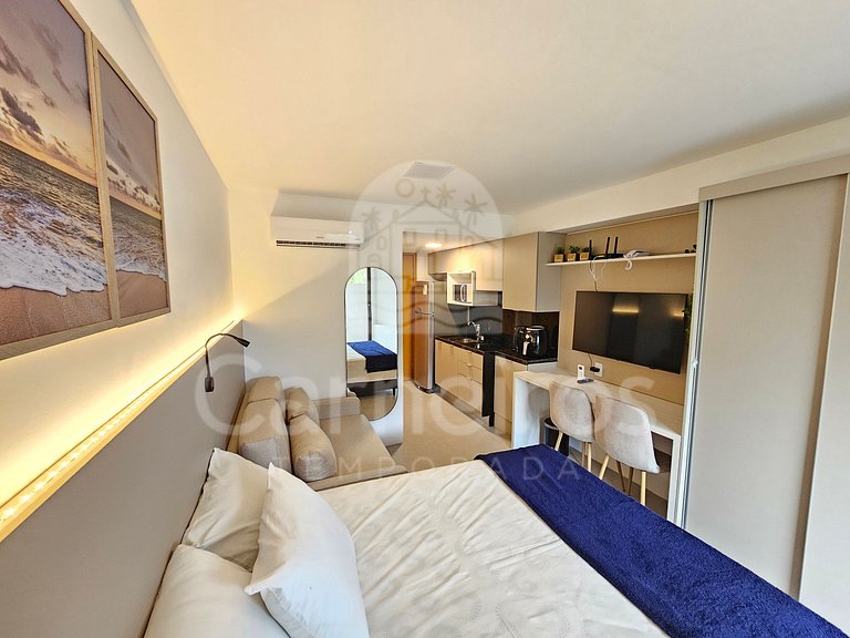 Studio no Carneiros Atlântico - Beira-Mar (D129)