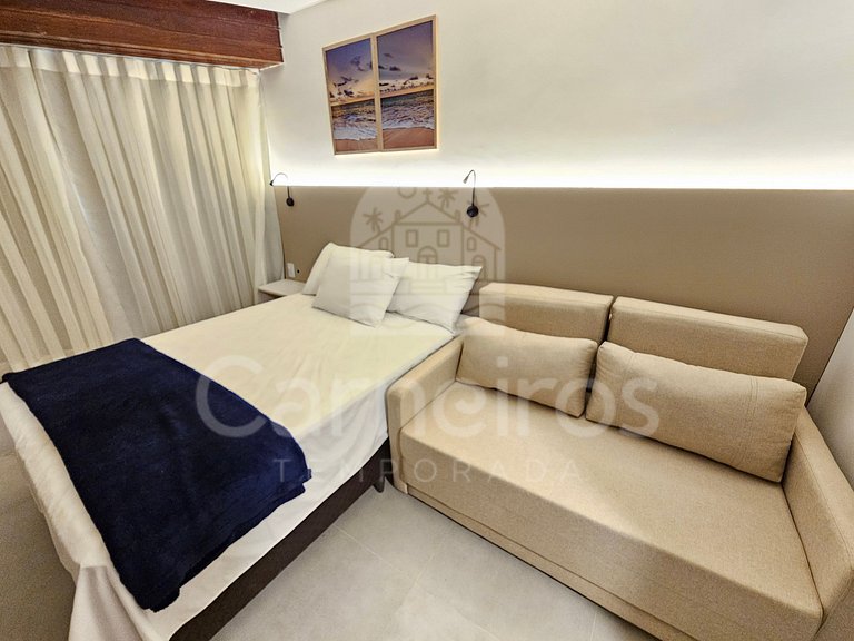 Studio no Carneiros Atlântico - Beira-Mar (D129)