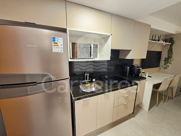 Studio no Carneiros Atlântico - Beira-Mar (D129)