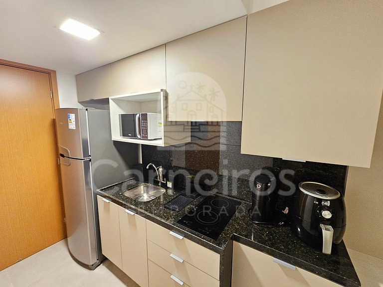 Studio no Carneiros Atlântico - Beira-Mar (D129)