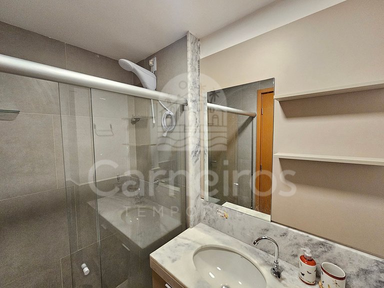 Studio no Carneiros Atlântico - Beira-Mar (D129)