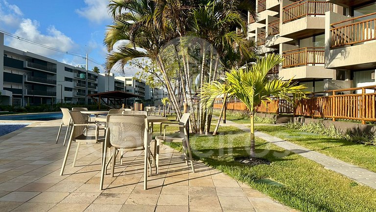 Flats e Bangalôs - Atlântico Carneiros - Próximo da Igrejinh