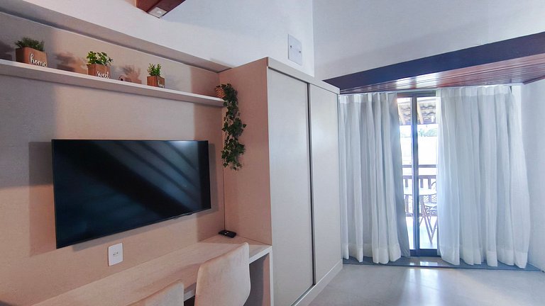 Carneiros | Flat com Vista Piscina (D308)