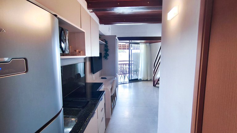 Carneiros | Flat com Vista Piscina (D308)