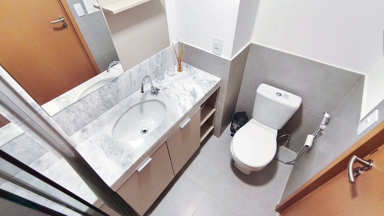 Carneiros | Flat com Vista Piscina (D308)