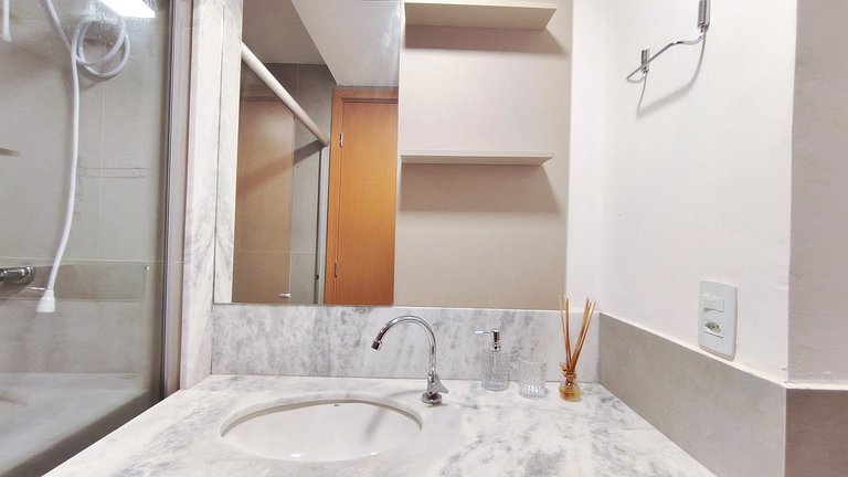 Carneiros | Flat com Vista Piscina (D308)