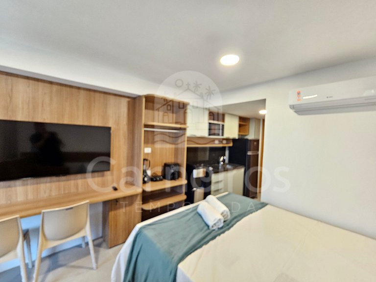 Studio no Carneiros Atlântico - Pé na areia (D230)