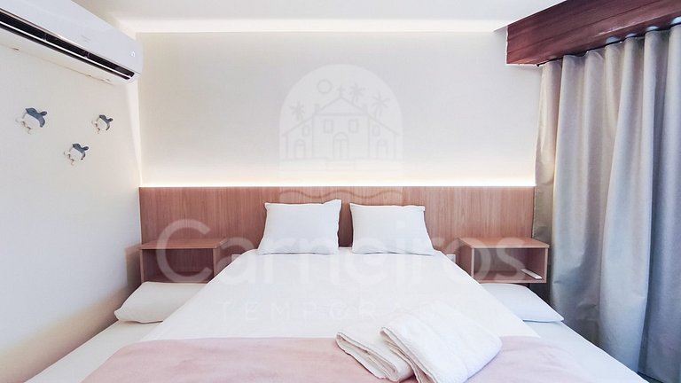 Studio no Carneiros Atlântico - Pé na areia (D106)