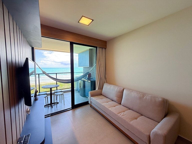 Flat Beira-Mar 2QT Carneiros Nomar Ecoliving(A01B)
