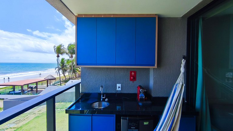 Flat Beira-Mar 2QT Carneiros Nomar Ecoliving(A01B)